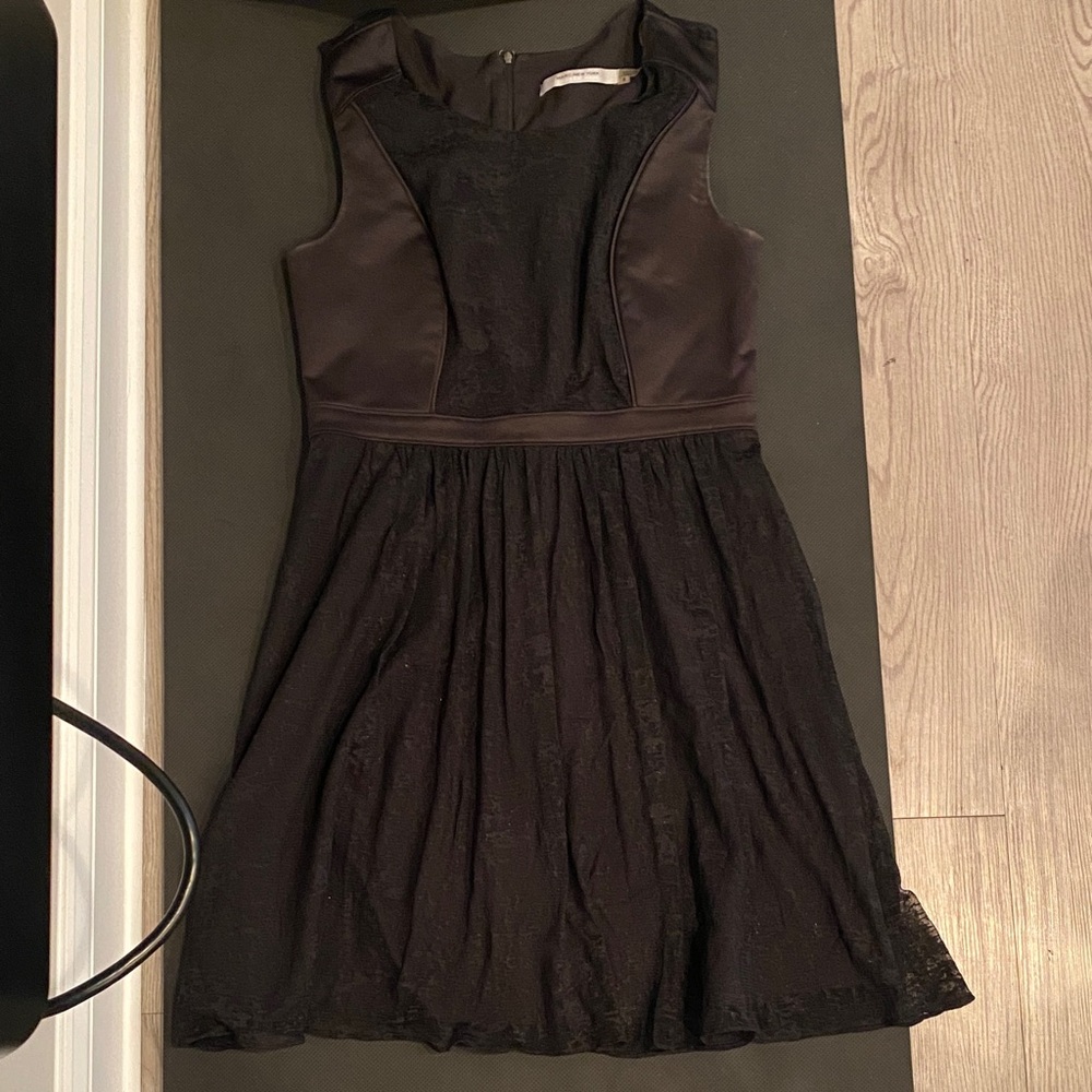 Marc New York Black Lace Midi Dress